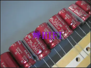 

4pcs NEW ELNA Long Life RSE 25V220UF 12.5X20MM 220UF/25V audio electrolytic capacitor longlife 220UF 25V DAC filter capacitor