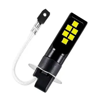 

1Pcs H1 H3 LED Bulb Super Bright 12 3535SMD Car Fog Lights 12V 24V 6000K White Driving Day Running Lamp Auto