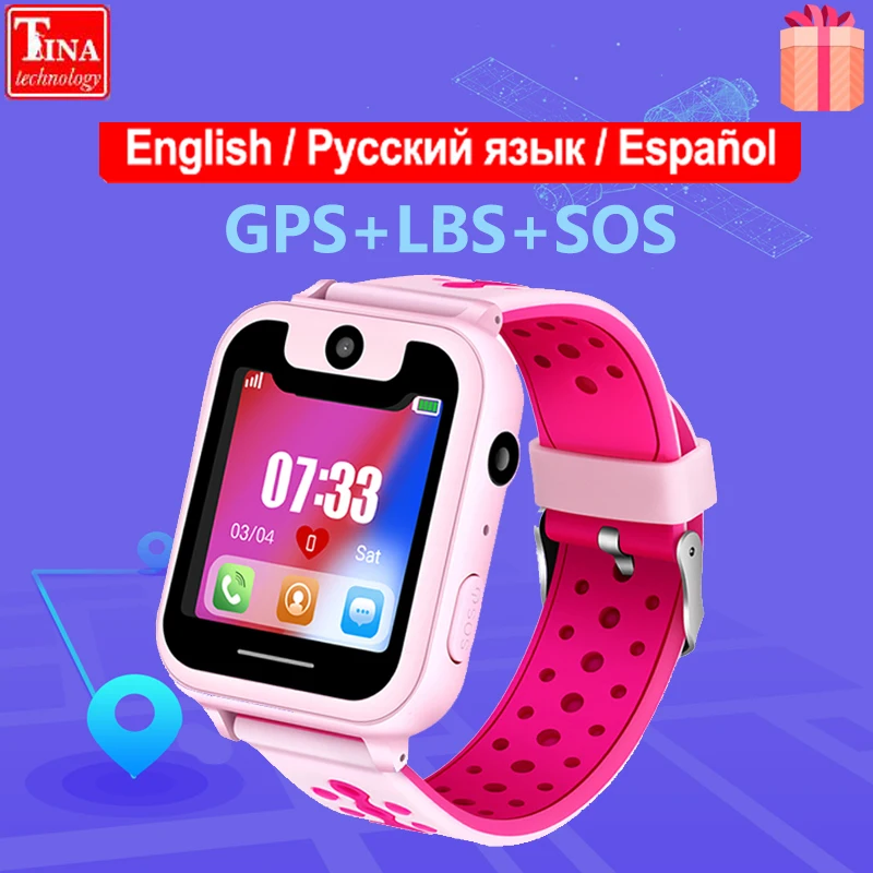 

Original S6 Smart Children Watch Camera SOS Call back LBS Tracker SIM Position Location Kids Smart Watch for IOS & Android Phone
