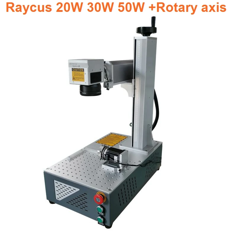 

raycus metal nonmetal materials stainless steel carbon steel aluminum portable fiber laser marker fiber laser marking machine