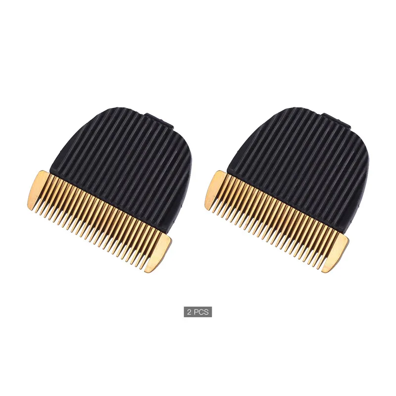 

2PCS Kemei KM-2171 Hair Clipper Blade Replacement Titanium Steel Blade For RC195H 51