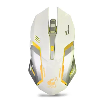 

X7 Ergonomic Gaming Mouse 6 Buttons Professional Computer Mouse LED Luminous 2.4G Wireless Mouse for PC Computer Laptop