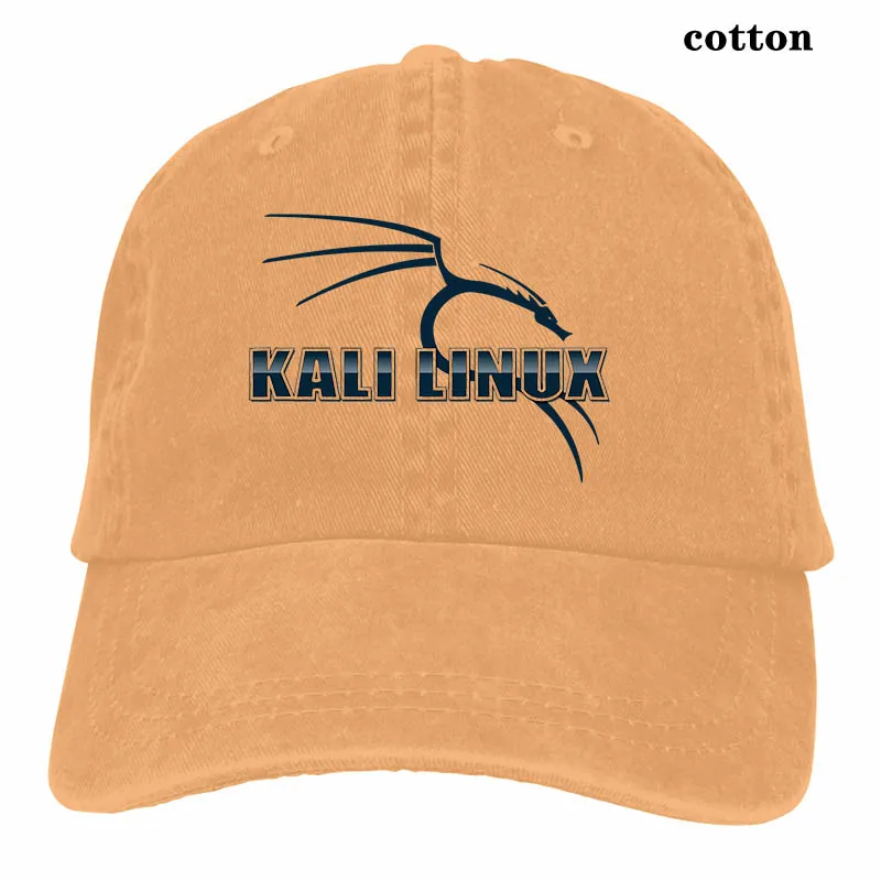 Kali Linux Dragon бейсбольная кепка для мужчин и женщин, Кепка для водителя грузовика, модная Регулируемая Кепка - Цвет: 3-Natural