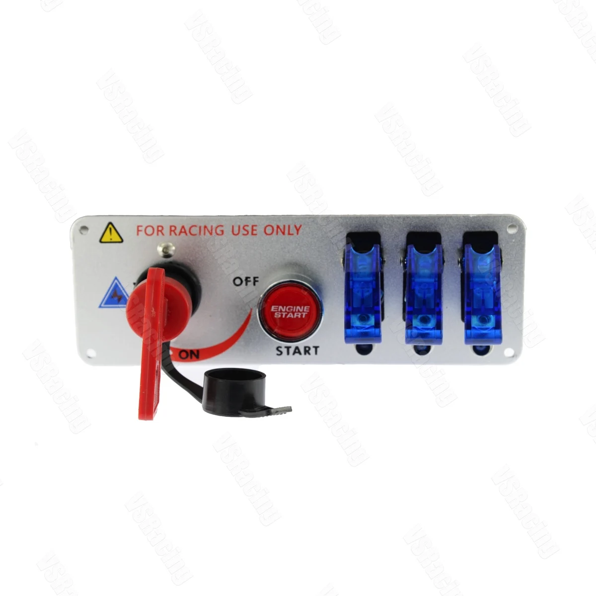 12V панель переключателя зажигания для гоночного двигателя автомобиля Пуск кнопочный переключатель пилот истребитель Стиль самолета с быстрый Ключ Запуска
