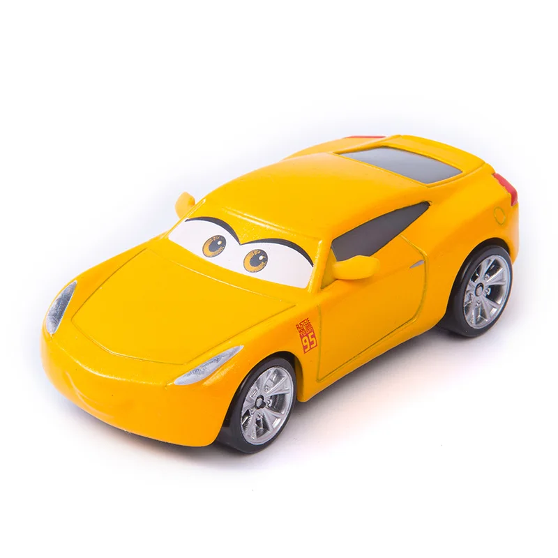Автомобильный Дисней Pixar машина 3 пламени DJ Lightning McQueen Mater джакон torm Круз 1:55 Diecat металлическая модель из сплава игрушка автомобиль, спортивный костюм для мальчиков - Цвет: Cruz Ramirez 1.0