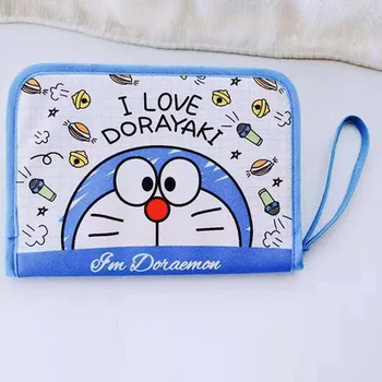 

IVYYE 1PCS Doraemon Star melody Fashion Anime Portable Travel Bag Reusable Tote Foldable Handbags passport Storage Bags NEW