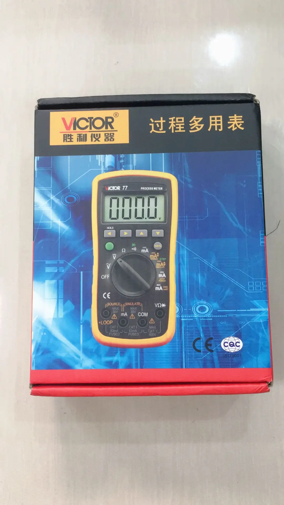 Victor VC77 калибратор процесса аналоговый выход 0-20 мА имитирующий передатчик 0 до-20 мА циклическая поставка 24 в цифровой мультиметр DMM