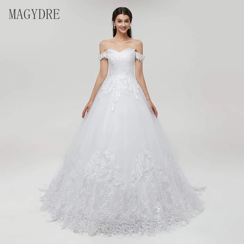 Appliqes Свадебные платья Длинные с открытыми плечами без спинки Robe De Soiree Vestidos De Fiesta официальные платья новое поступление