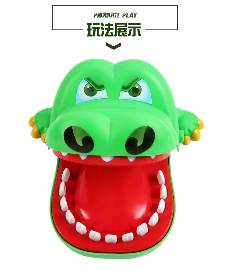 1 шт. большая собака крокодил, акула рот стоматолога укус палец игра забавная Новинка кляп игрушка для детей дети играть Fun YJN