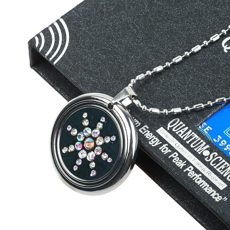 Stainless Steel Scalar Quantum Energy Pendant Japanese Science Technology Pendants With Fir