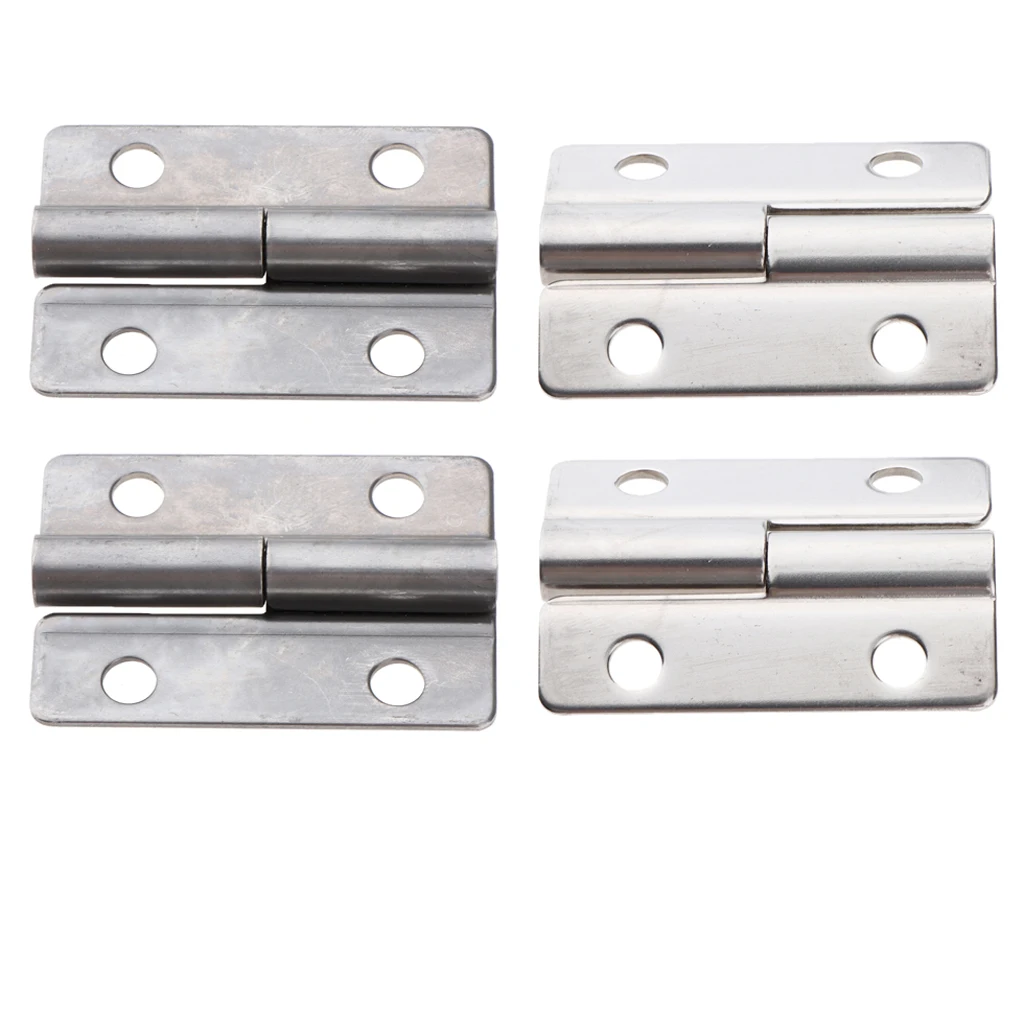 

MagiDeal Universal Stainless Steel Butt Hinge for Boat (52 x35mm) Right+Left