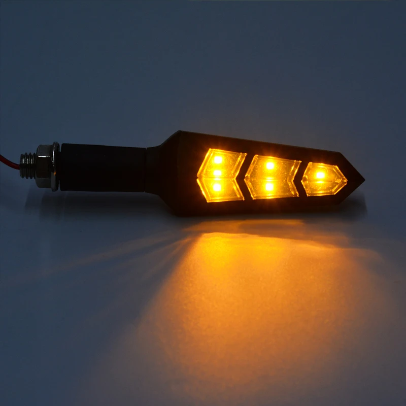 4 шт./компл. мотоцикл светодиодный указатель поворота светильник мигающая