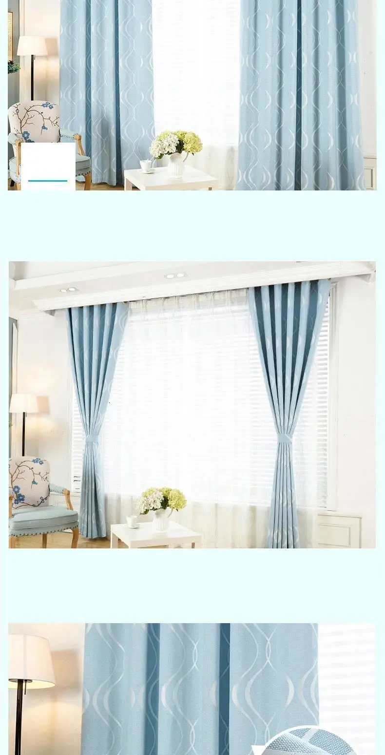 Cortinados Firany для спальня европейские дети Cocina Visillos де Para кварто роскошные вышитые шторы Pour Le салонные шторы