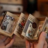Journamm 200 Patterns Vintage Book Plant Kraft Card Scrapbooking for Deco Stationery LOMO Cards Stationery Notepad Sticky Notes 5