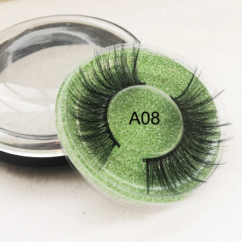 3D Mink Lashes Silk False Eyelashes Hand Made 3D Lashes Full Strip Lashes Mink Eyelashes 100% Cruetly Makeup Soft Fake Eyelashes