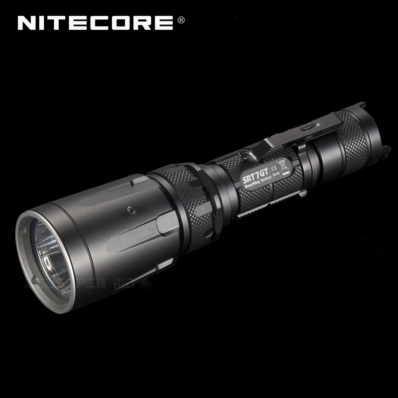 

Changeable Light NITECORE SRT7GT CREE XP-L HI V3 LED High Output Tactical Flashlight with Multi-colored LEDs