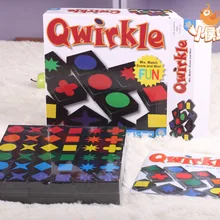 Qwirkle Mix оценка матча и выиграй! Детские развивающие игрушки шахматы настольные игры, сборные деревянные игрушки Qwirkle для взрослых интеллектуальные игры