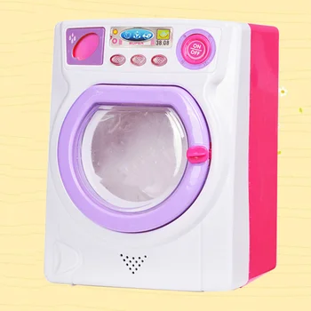 

1pcs Simulation Electric Washing Machine Toy Appliance Toy Funny Toy for Kid Child Baby