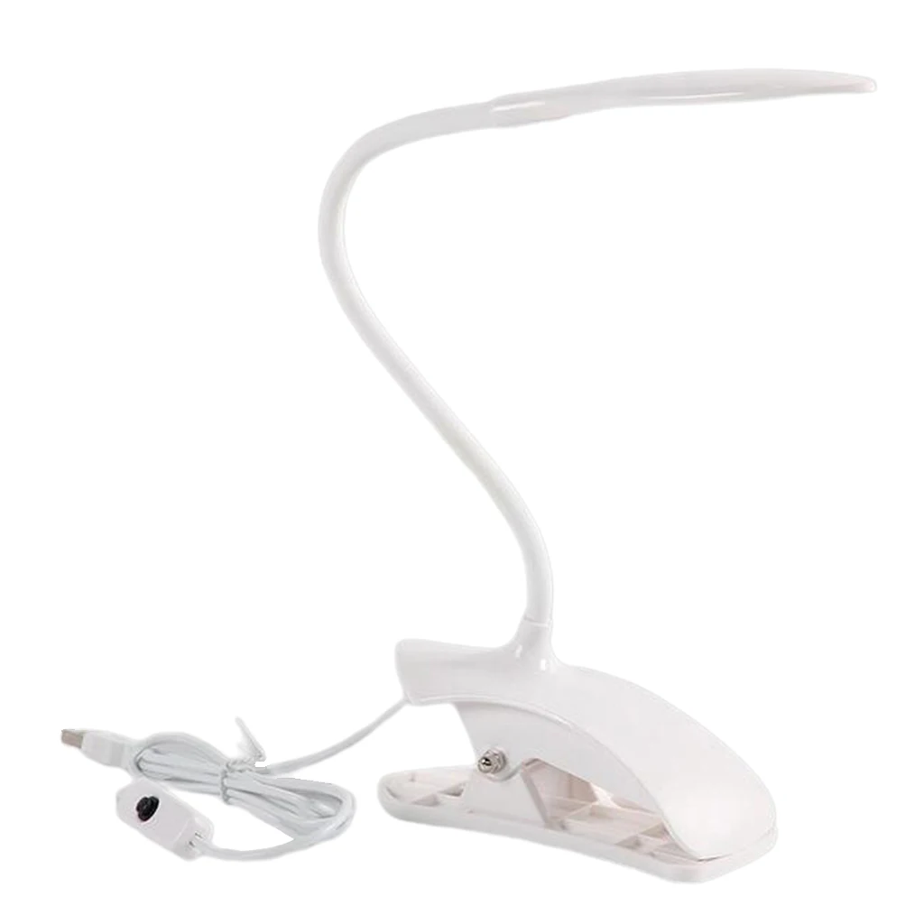 

LED Reading Light Rechargeable Book Clip On Bed/Headboard for Reading