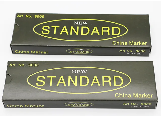 Generic 12pcs/box Peel Off China Markers/grease Pencils Fo