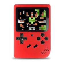 Новая встроенная 400 игр 1000 мАч батарея Ретро видео портативная игровая консоль+ геймпад 2 игрока двойной 3,0 дюймовый ЖК-игровой плеер