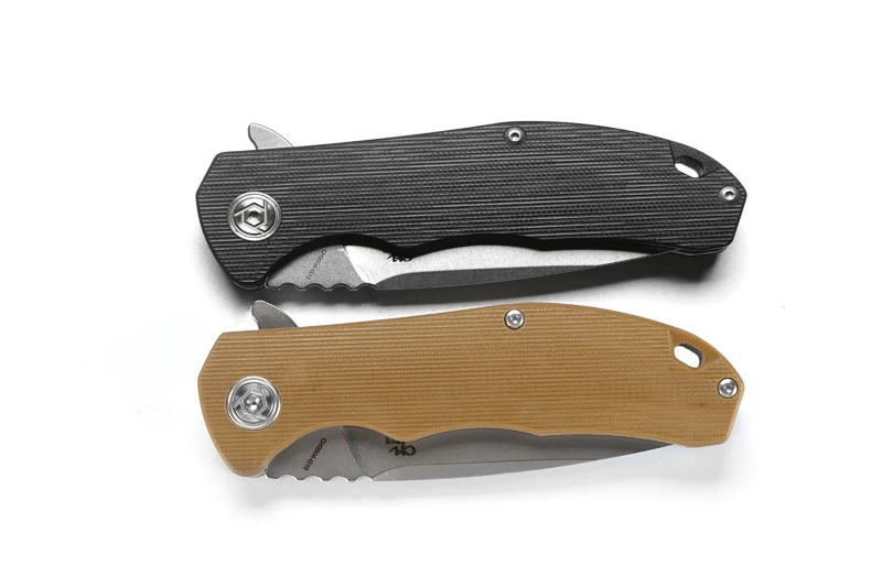 CH Flipper, дизайн, 3504, складной нож, D2, лезвие, шариковые подшипники, G10, ручка, ножи для охоты, выживания, инструмент для повседневного использования