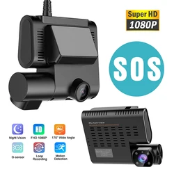 Caméra de tableau de bord Dvr 4G SOS Android 5.1, enregistreur vidéo de voiture, avec Wifi, surveillance à distance, Version nuit 