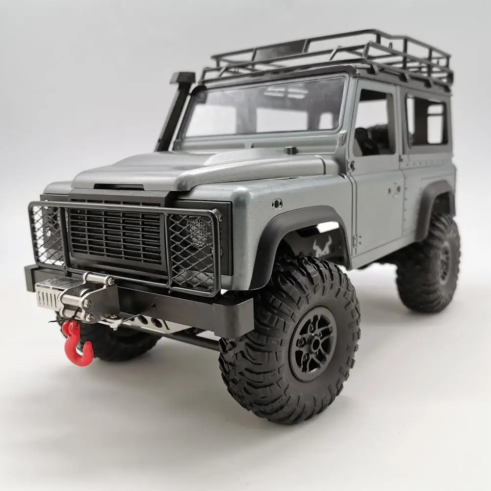 LeadingStar Metal Front Bumper Protection Board Winch for MN-90 MN-91 MN-99 MN-99S 1/12 2.4G 4WD RC Car Upgrade Spare Parts