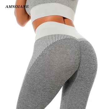 

Sport Workout Leggings Women Gym Fitness Clothing High Waist Yoga Pants Seamless Athletic Running Legging Colorvalue Sweatpants