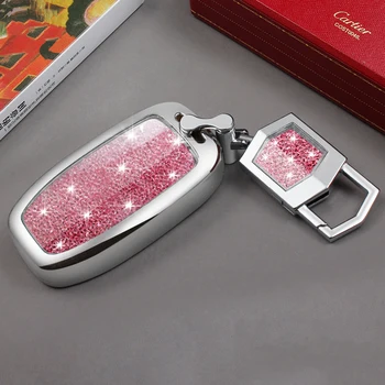 

High quality Car key Shell Wallet case For Audi A6L A4L B6 B7 B8 B9 S5 S6 S7 S8 R8 TT SQ5 RS5 Remote 3 Buttons fob Car Styling