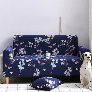 

New Products Flowers Printed Strenth And Elastic material Sofa Cover Sofa Cushion for Living Room Cover Single/Two/Three seat