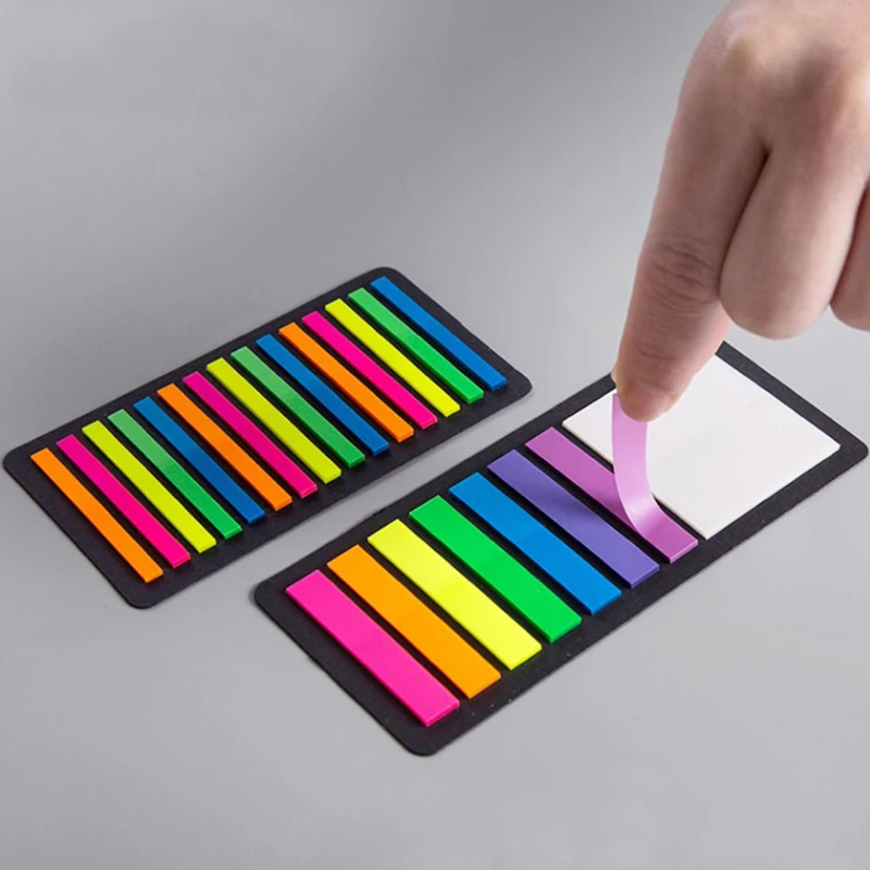 Transparent Planner Stickers Index Flags Sticky Note Fluorescent Index Tabs Transparent Planner Stickers Index Flags Sticky Note Fluorescent Index Tabs