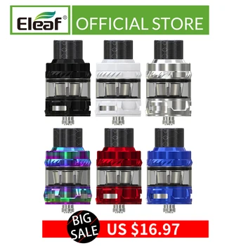 

Clearance Original Eleaf ELLO VATE Atomizer 6.5ml/2ml with HW-M 0.15ohm/ HW-N 0.2ohm Head for istick pico s electronic cigarette