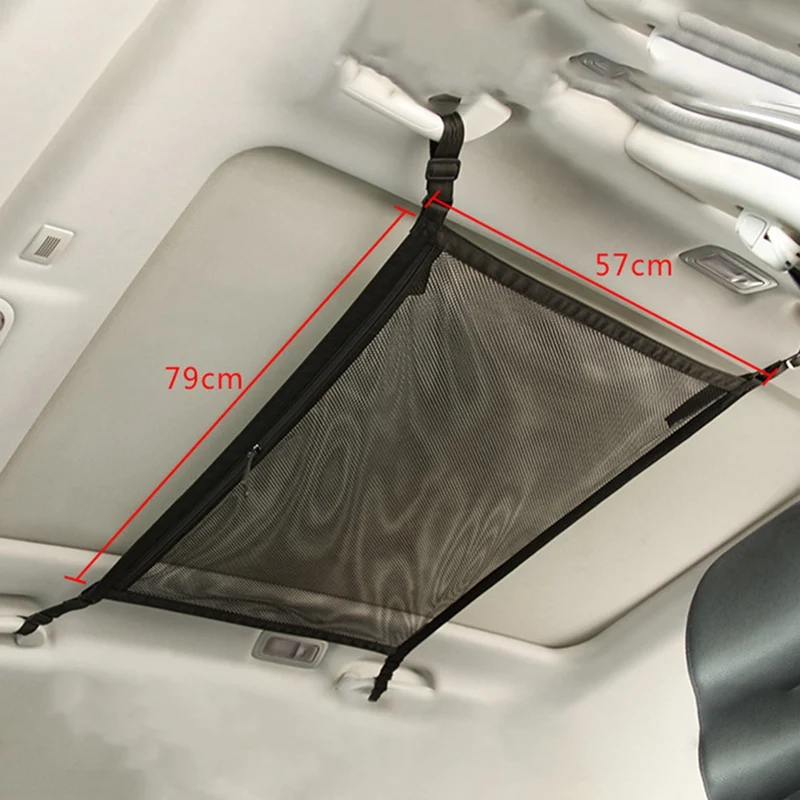 Filet de rangement au plafond de voiture - Camping-car - 31*21 pouces ...