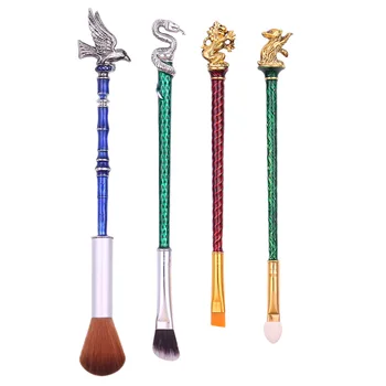 

4pcs Personalized magic bar Makeup Brushes Set For Foundation Powder Blush Concealer Eyeshadow Make Up Brush