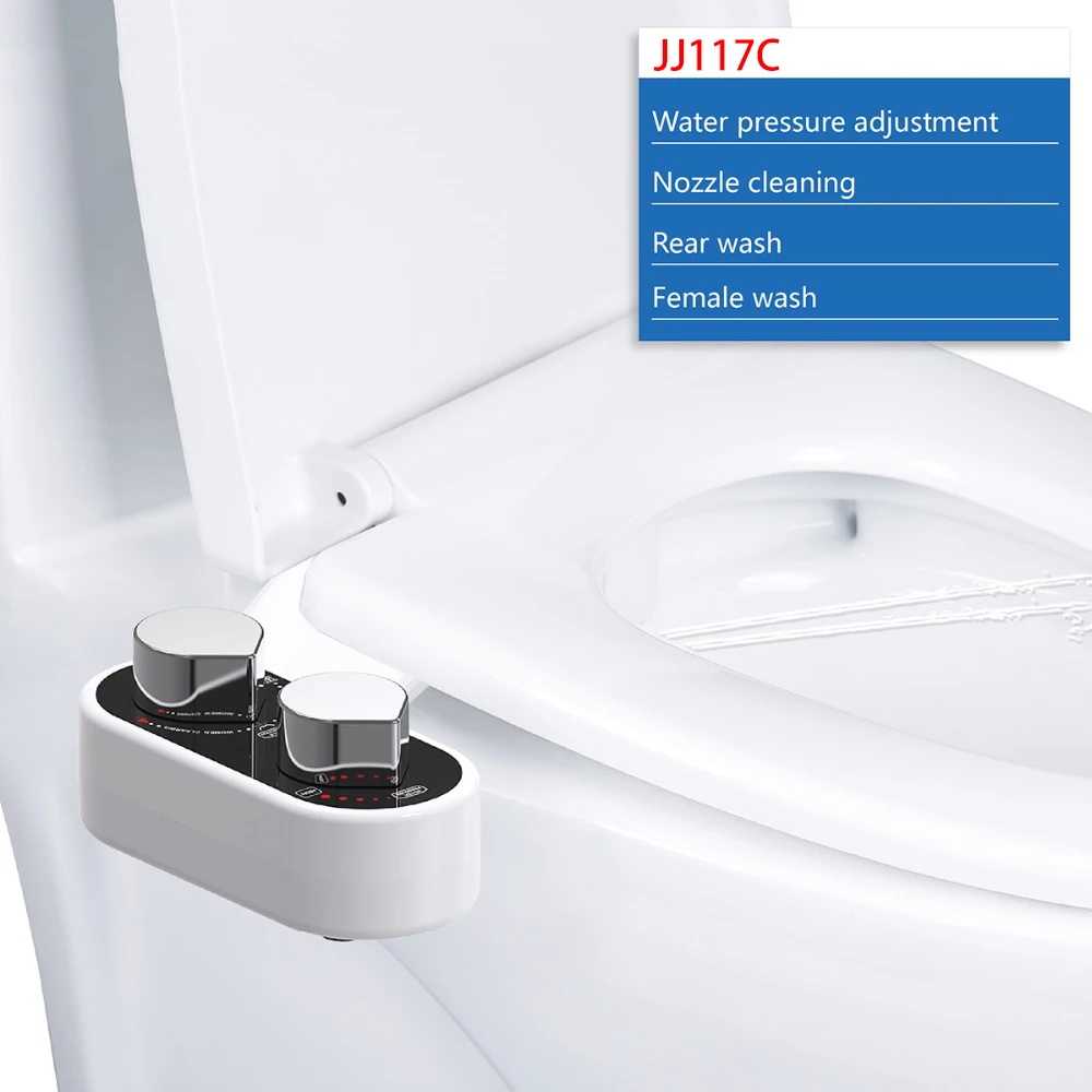 Skup Nie Bidet elektryczny deska klozetowa Bidet załącznik Self dysza do czyszczenia świeżej wody rączka bidetowa mechaniczne muzułmańskie Shattaf do mycia