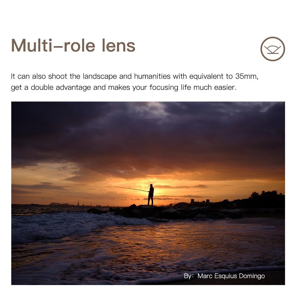 TTArtisan 23mm F1.4 Manual Focus Camera Lens for Sony E Mount