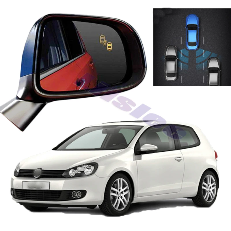 

For Volkswagen VW Golf 6 MK6 A6 5K 2008~2012 Car BSM BSD BSA Radar Warning Safety Driving Alert Mirror Detection Sensor