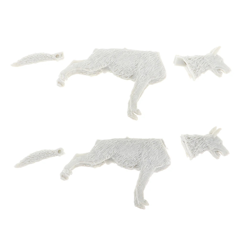 1/35 Resin Figure Kit  Dog Miniature War Game WWII Scenery Unpainted