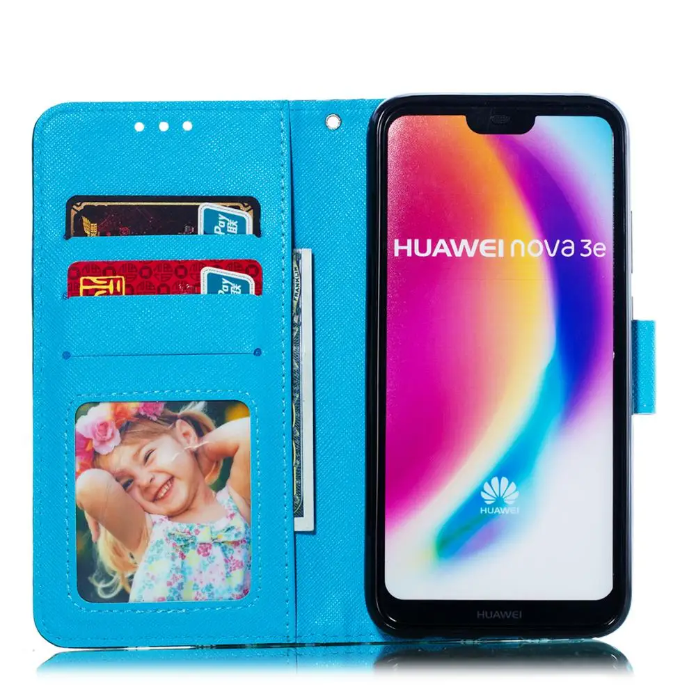 Чехол для huawei P20 Lite, кожаный чехол для телефона, чехол для huawei P20 lite P 20 Pro p20lite, чехол с объемным магнитным откидным бумажником