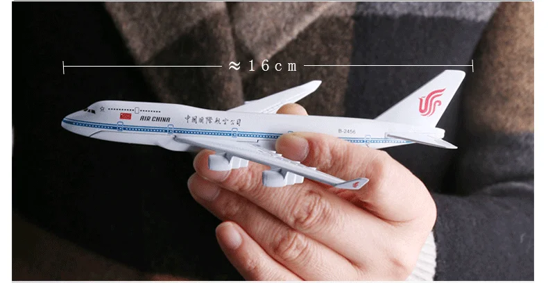 Модель самолета игрушка 747 Eastern Airlines Шэньчжэнь авиалиний сплав модель аэроплана самолет модель Боинг