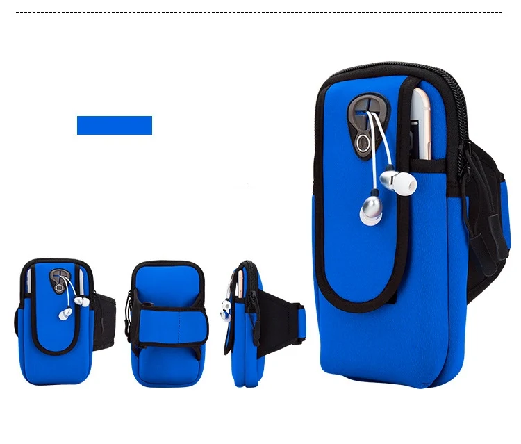 Водонепроницаемый 6 дюймов для мобильного телефона, наручный ремешок сумка для спорта на открытом воздухе кейс для бега Чехол-нарукавник на руку для телефона