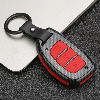 

For Hyundai IX20 IX25 IX35 I20 I30 I40 Tucson Creta hb20 Santa Fe Creta Solaris 2017 Elantra Sonata 2015 2016 Car Key Case Cover
