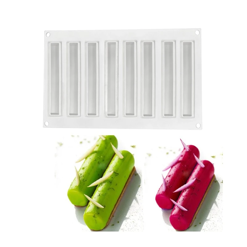 

Silicone Baking Cake Mold For Pudding Mousse Chocolates Dessert Cakes Decorating Bake Tools Bakeware Tool Pan