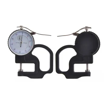 

0-10mm 0.01mm Dial Thickness Gauge High Precision Metal Case Portable Tester Micrometer Width Measuring Tools