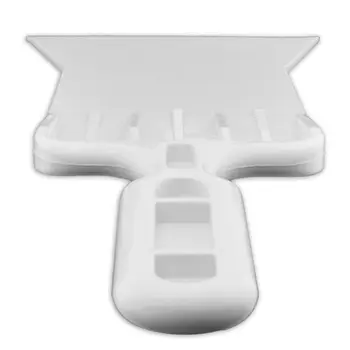 

White Squeegee Tint Tools Paddle Handle Scraper Plastic Replace Accessory Bulldozer 15*5.95'' Window Parts Durable
