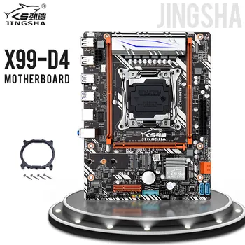 

Jingsha X99D4 Lga 2011-3 Motherboard Support SSD M.2 and E5 2620V3 DDR4 ECC REG RAM With Unlocked Turbo Boost