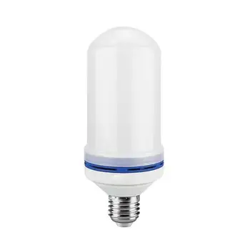 

New Simulated Gravity Flame Light Party Garden Yard Decor LED Bulb Flickering Fire Wall Light Lamp 4 Mode Designs