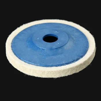 

Wool Polishing Wheel Finishing Woodworking Furniture Glass Ceramic Stones Metal Surfaces Power Grinding Pads