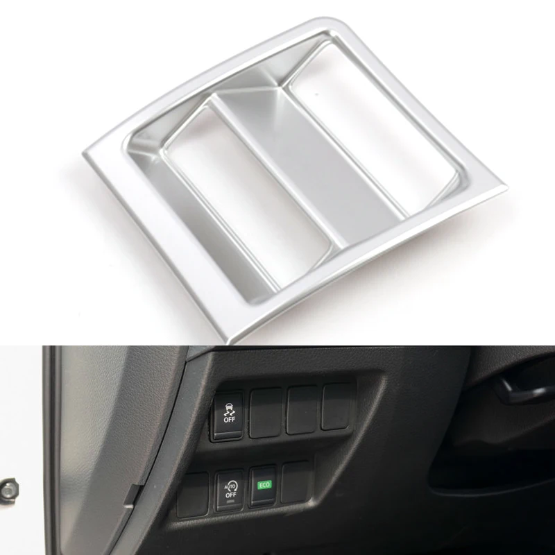 Chrome For Nissan Qashqai J11 Dualis 2 X-trail 2016 2017 2018 2019 headlight Switch Cover lamp Button Frame Trim accessories | Автомобили